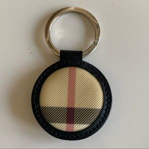 Burberry London Leather House Keychain